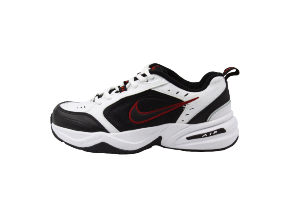 Nike Air Monarch 4 White Black Red